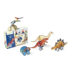 DINOZAURY PUZZLE 3D 35 ELEMENTÓW 3+