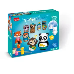 ODLEWY GIPSOWE ZWIERZĄTKA 3D ZESTAW KREATYWNY 5+