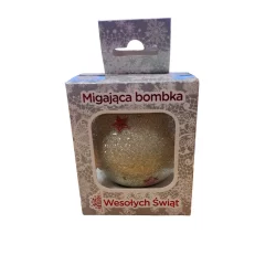 MIGAJĄCA BOMBKA LED