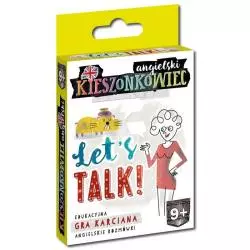 LETS TALK KIESZONKOWIEC ANGIELSKI GRA KARCIANA 9+