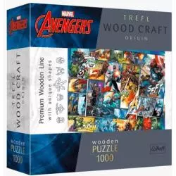 KOMIKSOWE UNIWERSUM MARVELA PUZZLE 1000 ELEMENTÓW DREWNIANE 10+