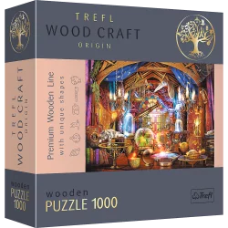 CZARODZIEJSKA KOMNATA PUZZLE DREWNIANE 1000 ELEMENTÓW TREFL 10+