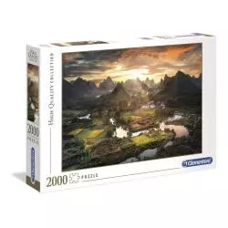 WIDOK Z CHIN PUZZLE 2000 ELEMENTÓW CLEMENTONI 14+