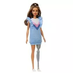 LALKA BARBIE Z PROTEZĄ NOGI MATTEL 3+