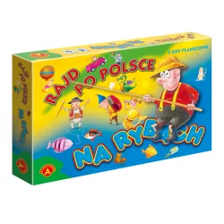RAJD PO POLSCE NA RYBACH GRA PLANSZOWA 4+