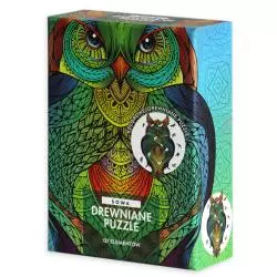 SOWA PUZZLE DREWNIANE 173 ELEMENTY 12+