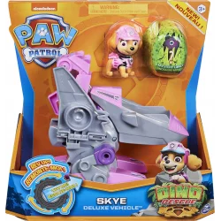 PSI PATROL DINO RESCUE SKYE POJAZ + DINOZAUR 3+