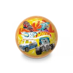 PIŁKA GUMOWA HOT WHEELS 23CM