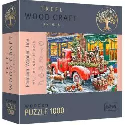 POMOCNICY ŚWIĘTEGO MIKOŁAJA PUZZLE DREWNIANE 1000 ELEMENTÓW 10+
