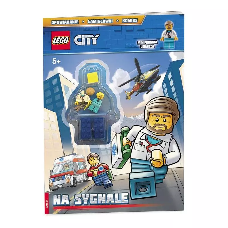 LEGO CITY NA SYGNALE + FIGURKA 5+ LEGO CITY NA SYGNALE + FIGURKA 5+