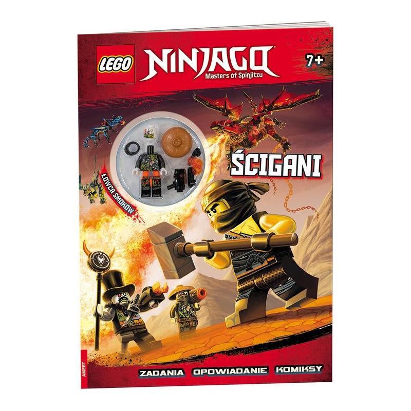 LEGO NINJAGO ŚCIGANI + FIGURKA