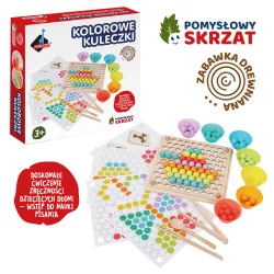 KOLOROWE KULECZKI POMYSŁOWY SKRZAT 3+