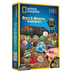 SKAŁY I MINERAŁY ZESTAW STARTOWY NATIONAL GEOGRAPHIC 6+