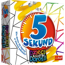 5 SEKUND DZIECI KONTRA DOROŚLI GRA RODZINNA TREFL 8+