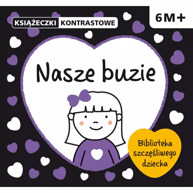 NASZE BUZIE KSIĄŻECZKI KONTRASTOWE 6M+ - Wilga