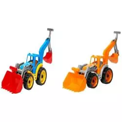 DUŻY TRAKTOR SPYCHACZ KOPARKA TECHNOK TOYS 3+