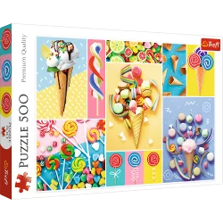 ULUBIONE SŁODYCZE PUZZLE 500 ELEMENTÓW 9+