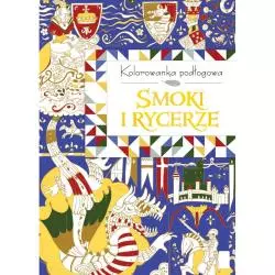 SMOKI I RYCERZE KOLOROWANKA PODŁOGOWA XXL
