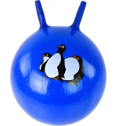 PIŁKA DO SKAKANIA 45CM NIEBIESKA 3+