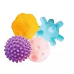 PIŁECZKI SENSORYCZNE SMILY PLAY 6M+