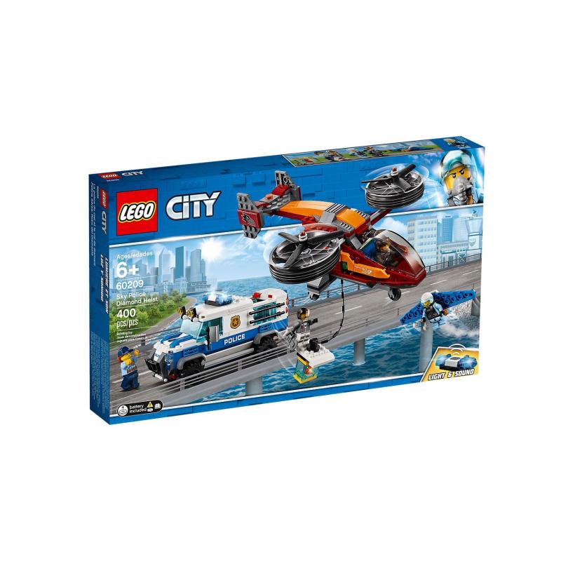 RABUNEK DIAMENTÓW LEGO CITY 60209