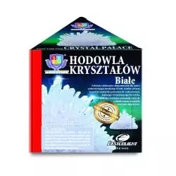 HODOWLA KRYSZTAŁÓW DLA DZIECI ZESTAW EKSPERYMENTALNY BIAŁY