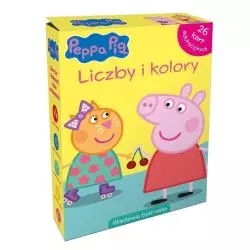 ŚWINKA PEPPA. LICZBY I KOLORY. 26 KART EDUKACYJNYCH