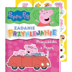 ŚWINKA PEPPA. PRZEJAŻDŻKA Z PEPPĄ. ZADANIE PRZYKLEJANIE