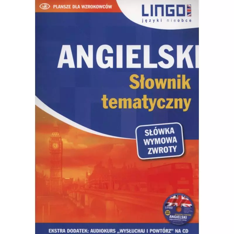 ANGIELSKI SŁOWNIK TEMATYCZNY +CD - Lingo