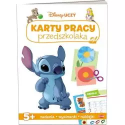 DISNEY UCZY. KARTY PRACY PRZEDSZKOLAKA 5+
