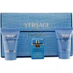 VERSACE ZESTAW MEN EAU FRAICHE WODA TOALETOWA + ŻEL POD PRYSZNIC + BALSAM PO GOLENIU II GATUNEK