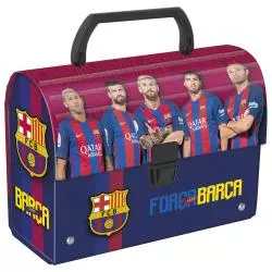 TECZKA Z RĄCZKĄ KUFEREK FC BARCELONA