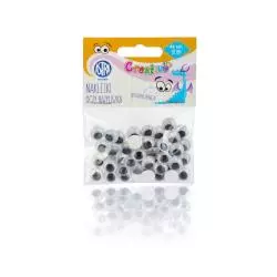 OCZY SAMOPRZYLEPNE BAZYLISZKA 10 MM