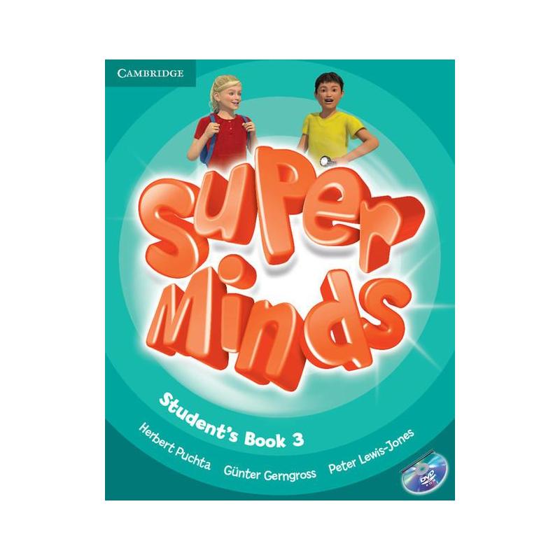 SUPER MINDS 3 STUDENT'S BOOK WITH DVD-ROM