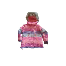 KURTKA NARCIARSKA DZIEWCZĘCA ROZMIAR 128 COOL CLUB UŻYWANA