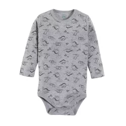 BODY CHŁOPIĘCE Z DŁUGIM RĘKAWEM DINOZAURY ROZM 80 COOL CLUB UŻYWANE