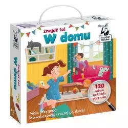 W DOMU. ZNAJDŹ TO! KAPITAN NAUKA