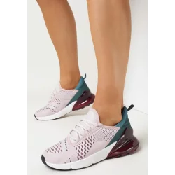 ZIELONO-RÓŻOWE BUTY SPORTOWE NA GRUBEJ PODESZWIE ROZMIAR 40