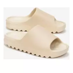 JASNOBEŻOWE PIANKOWE KLAPKI Z SZEROKIM PASKIEM ROZMIAR 39