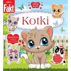 KOTKI. NAKLEJKI ISKIERKI