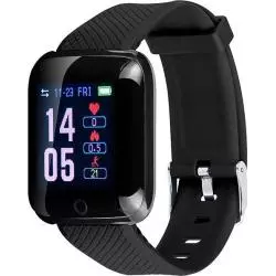 SMARTWATCH OPASKA SPORTOWA TRACER T-FIT LIMANA S6 CZARNY