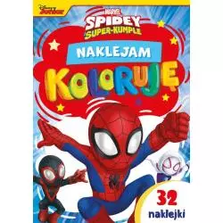 MARVEL SPIDEY I SUPER-KUMPLE. NAKLEJAM I KOLORUJĘ