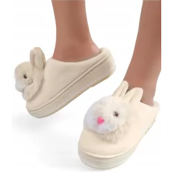 KAPCIE DOMWE KRÓLICZKI NA GRUBEJ PODESZWIE ROZMIAR 40-41