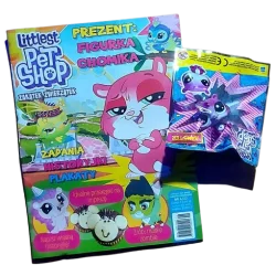 LITTLEST PET SHOP ZAKĄTEK ZWIERZĄTEK + PREZENT: FIGURKA CHOMIKA