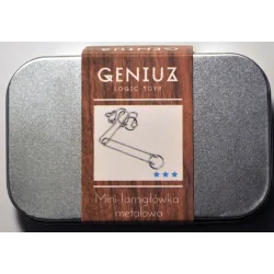 MINI-ŁAMIGŁÓWKA METALOWA GENIUZ