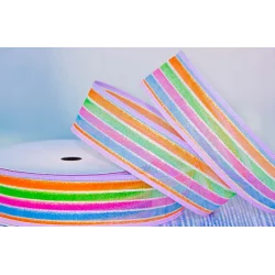 WSTĄŻKA OZDOBNA TĘCZA 2 M