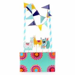 DEKORACJA NA TORT LAMA