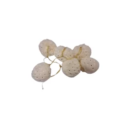 ZAWIESZKA GIRLANDA BIAŁA 38 CM