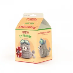 ZESTAW DO SZYDEŁKOWANIA FOKA ZRÓB TO SAM 8+ II GATUNEK