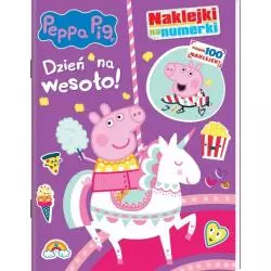 ŚWINKA PEPPA. DZIEŃ NA WESOŁO! NAKLEJKI NA NUMERKI